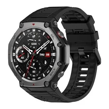 CELLFISH silikonový řemínek pro Amazfit T-Rex 3 černýDruhy řemínek zdarma