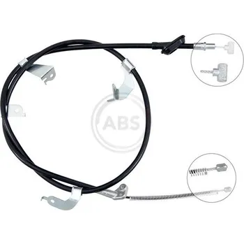 Lanko parkovací brzdy Tažné lanko, parkovací brzda A.B.S. K15006