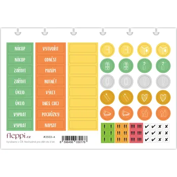 samolepka Fleppi Březen 2025 | arch 4