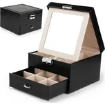 Flamenco Mystique Skříňka, kufřík, etue, organizér na šperky černá pd148cz.
