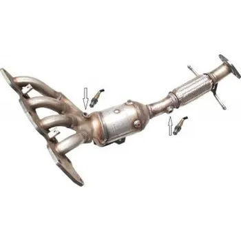 Ford C-Max 1.8i Flexifuel Montážní katalyzátor výfuku 1091033-13