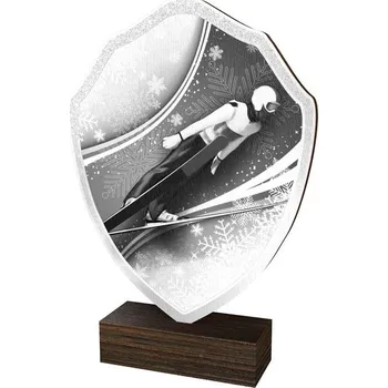 Poháry Bauer Dřevěná plaketa TFRW303 | Skoky na lyžích