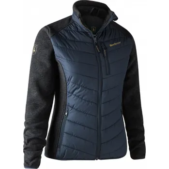 Myslivecká polstrovaná bunda dámská Caroline Deerhunter Tmavě modrá Velikosti oblečení číselné 46