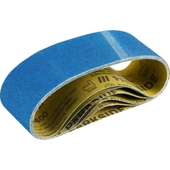 Brusný papír PARKSIDE® Sada brusných papírů pro pásovou brusku (brusný papír pro pásovou brusku na kov)