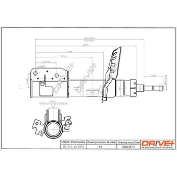 Tlumič pérování Dr!ve+ DP1610.10.0191