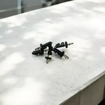 BLACK BAIT CLIP HOOK RELEASE-5PCS