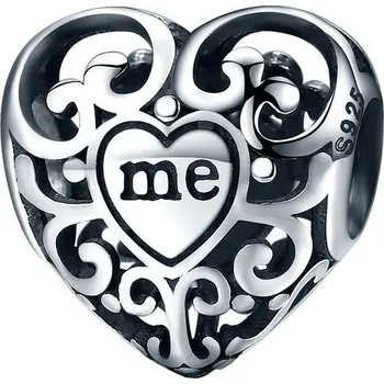 Přívěsek NUBIS® Stříbrný přívěšek korálek na náramek - B0093