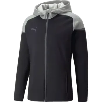 Pánská casual bunda Pánská sportovní bunda Puma teamCUP Casuals černá