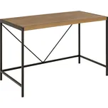 Psací stůl Bahamas 120 cm dub přírodní rustikální/černý