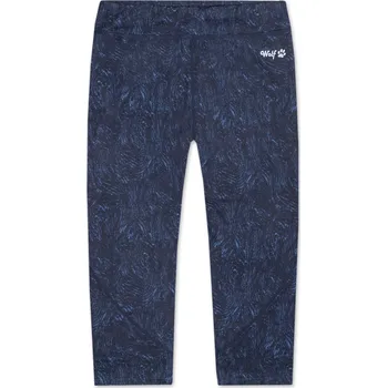 Dámské legíny Dámské funkční 3/4 legíny - Wolf H2442, modrá / vzory Barva: Modrá, Velikost: S