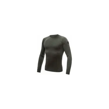 Pánské tričko SENSOR MERINO AIR pánské triko dl.rukáv olive green 23200009 XL; Zelená triko + DÁREK DLE VÝBĚRU!