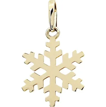Přívěsek Zlatý přívěsek sněhová vločka 8223 (585/1000) 0.3 g