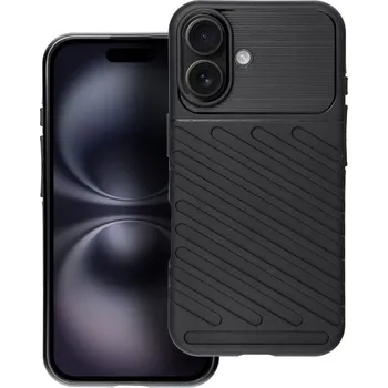 Pouzdro na mobilní telefon Ochranný kryt THUNDER pro Apple iPhone 15 Pro Max, černá