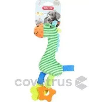 Hračka pro psa Hračka pes PUPPY Rio Žirafa plyš zelená Zolux (expedice za 48 hodin)