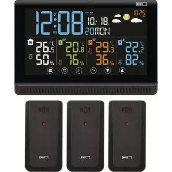 Meteostanice EMOS E8614 černá