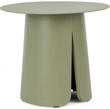 Zahradní stůl BIZZOTTO Konferenční stolek BRYAN zelený ø45 cm