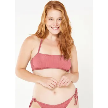 Dámské plavky OLAIAN Dámské plavky horní díl bandážový s vyjímatelnými vycpávkami Laura 70A RŮŽOVÁ