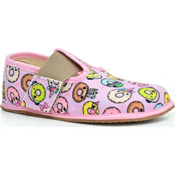 Dívčí bačkory Pegres BF01 Donut růžové