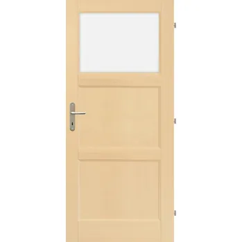 Interiérové dveře Truhlárna Dřevěné dveře TÁŇA 1S2K (výběr) Rozměr dle ČSN: 90 / 197, Orientace Dveří: Pravé