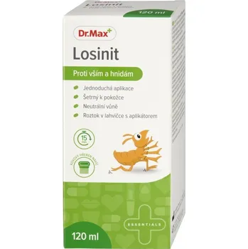Přípravek proti hmyzu Dr. Max Losinit proti vším a hnidám 120 ml