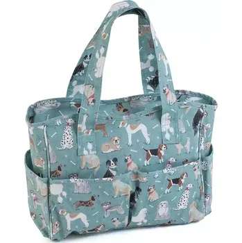 Organizér galanterie Nepromokavá taška na pletení a háčkování - Psi (Craft Bag Dogs)