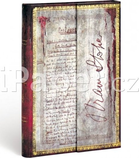 Paperblanks zápisník Bram Stoker, Dracula Mini nelinkovaný 4399- - 530108000281