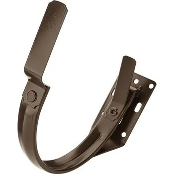 okap KJG hák žlab. čelní 250/4 mm Barva: RAL 8028 Testa di Moro (hnědá)