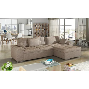 Sedací souprava Rozkládací rohová sedačka MIA L béžová