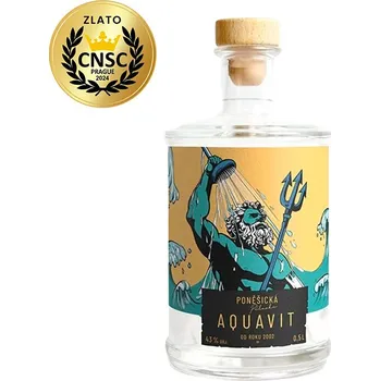 Pálenka Poněšický Aquavit 0,5l 43%