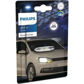 Autodoplněk Philips LED Festoon 43mm 12V 0,6W SV8.5 Ultinon Pro 3100 11866CU31B1