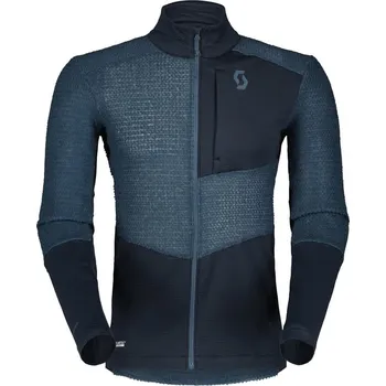 SCOTT mikina Explorair Alpha Raw ZIMA, léto Modrá XL Pánské