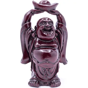 Milujeme Kameny Buddha bohatství s ingotem - soška Feng shui B7 470828