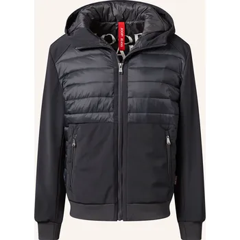 Joop! Jeans Pánská Prošívaná Bunda Ze Směsi Materiálů, tmavě...