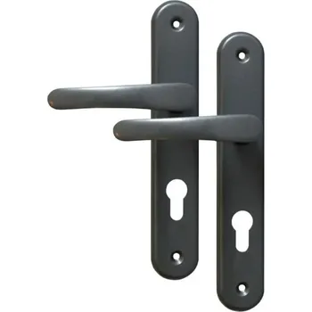 Dveřní kování GAMAR Kování MICHAELA klika+klika, vložka 72, kov, grafit