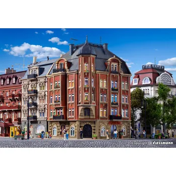 Modelová železnice H0 - Rohový dům / Vollmer 43811