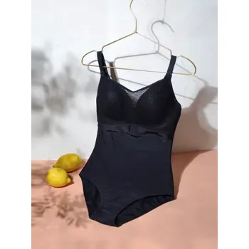 Dámské plavky 842068 - jednodílné plavky Timo, 80 F, černá