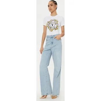 Pánské tričko Versace Jeans Couture T-Shirt 78HAHC01 Bílá Regular Fit L