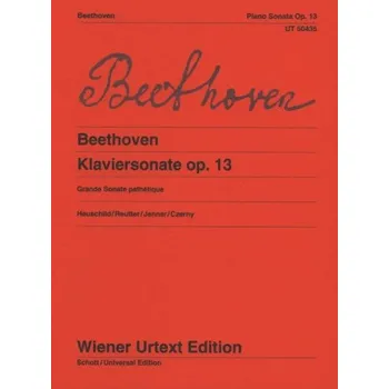 Ludwig van Beethoven: Sonata op. 13 - Grande Sonate Pathétique (noty na klavír)