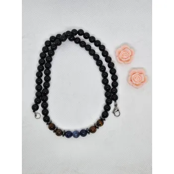 Náhrdelník Pánský náhrdelník z minerálů