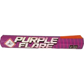 Zábavní pyrotechnika Pyrotechnika Fotbalová pochodeň Fialová