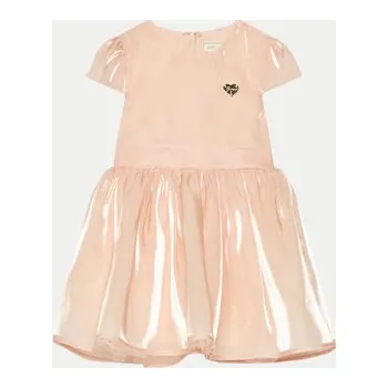 Dámská móda Guess Každodenní šaty A5RK09 WGWQ0 Růžová Regular Fit 3Y