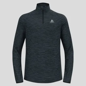 Odlo mikina s 1/2 zipem Mid layer 1/2 zip ESSENTIAL THERMAL 2024/2025 Černá XL Pánské
