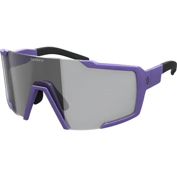 Sluneční brýle SCOTT Sportovní brýle Shield LS 2024 Purpurová grey light sensitive
