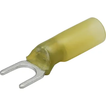 Kabelové oko Kabelová vidlička 6,5mm se smršť. trubicí