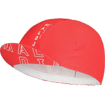 cyklistický dres Maloja Cyklistická čepice QuirlM. 2023 Červená 1 size Unisex, Pánské