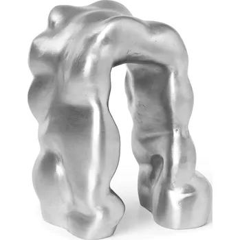 Ferm Living, Ozdoba Morf kartáčovaný hliník - Formadore