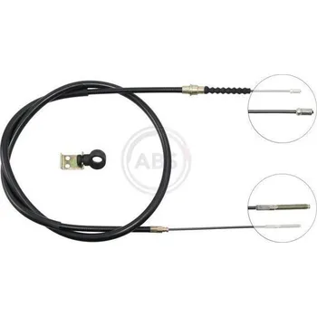 Lanko parkovací brzdy Tažné lanko, parkovací brzda A.B.S. K12518