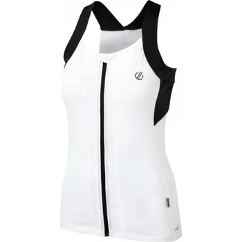 cyklistický dres dámský dres Dare 2B Regale, white/black - vel. 44 118150