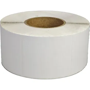 Speciální papír Etikety 80x88mm, vellum, bílá, D76, 1500 ks na roli