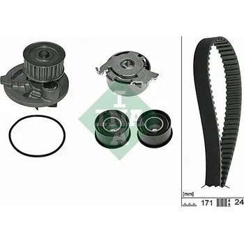 Vodní pumpa + sada ozubeného řemene Schaeffler INA 530 0358 31